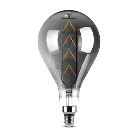 Żarówka LED V-TAC 8W E27 G165 29,5cm Filament Szara Dymiona Ściemnialna VT-2159 2200K 240lm