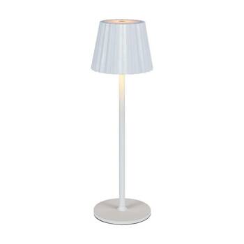 Lampka Biurkowa Nocna V-TAC 4W LED 37cm Ładowanie USB Ściemnianie Biała VT-1028 3000K-6000K 150lm