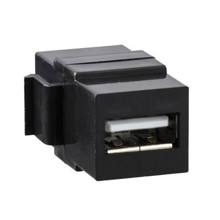 Merten mechanizm gniazda multimedialnego złącze USB 2.0 keystone MTN4581-0001