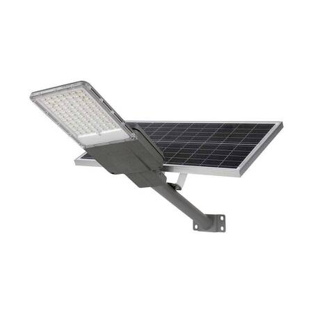 Oprawa Uliczna LED Solarna V-TAC BRIDGELUX CHIP IP65 Pilot LiFePO4 Panel 40W VT-15111ST 6500K 2500lm