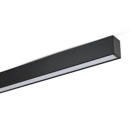 Oprawa V-TAC LED Linear Natynkowa SAMSUNG CHIP 40W Czarna UGR<19 DIMM VT-7-46 3000K 3275lm 5 Lat Gwarancji