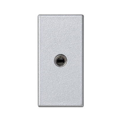 Płytka K45 gniazdo mini-jack 45×22,5mm aluminium