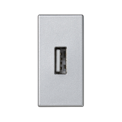 Płytka K45 złącze USB typ A 45×22,5mm aluminium