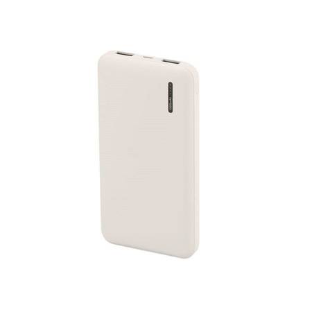 Power Bank V-TAC 10000mAh Super Slim Biały Lithium Polymer VT-3518