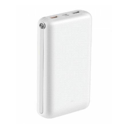 Power Bank V-TAC 30000mAh Jumbo Dual USB Biały VT-3519-W