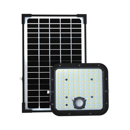 Projektor LED Solarny V-TAC 30W IP65, Pilot Timer, LiFePo 6.4V 6000mA Czarny VT-432 4000K 4800lm