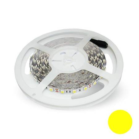 Taśma LED V-TAC SMD5050 300LED IP20 9W/m VT-5050 Kolor Żółty 1000lm