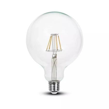 Żarówka LED 10W Filament E27 Kula Glob G125 V-TAC VT-1979 4000K 1055lm