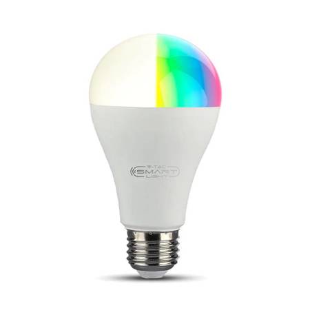 Żarówka LED SMART WiFi V-TAC 20W E27 Amazon Alexa Google Home VT-5021 RGB+2700K-6400K 1350lm