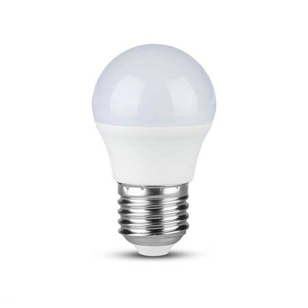 Żarówka LED V-TAC SAMSUNG CHIP 4.5W E27 Kulka G45 VT-245 3000K 470lm 5 Lat Gwarancji